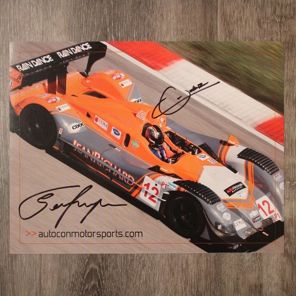 2008 Autocon Motorsports Lola B16/10 LMP1 Team Hero Card ALMS IMSA Signed - Picture 1 of 4